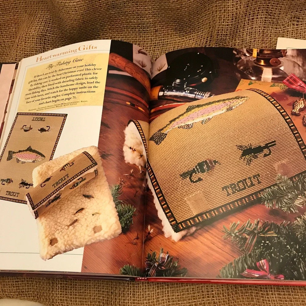 Cross Stitch Christmas Book: Ornament Patterns, Needlework‎ Crafts